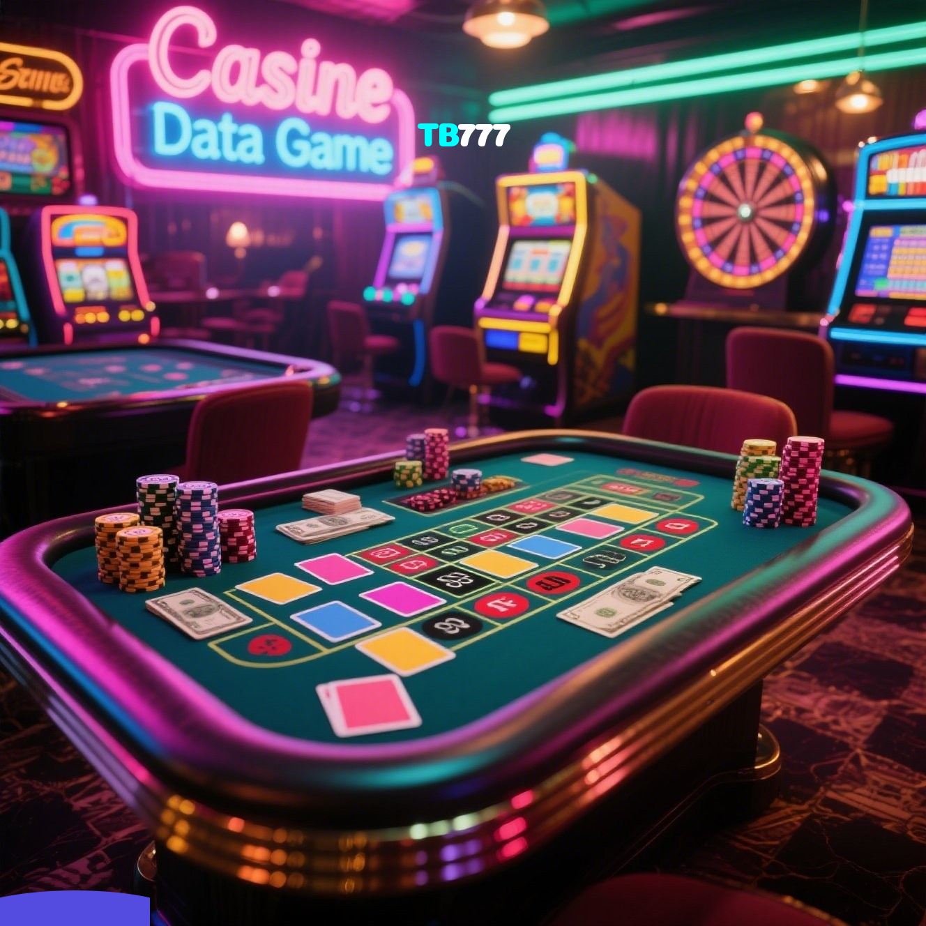 TB777：Apostas ao vivo no futebol e diversão em jogos de cassino como slots e roleta!